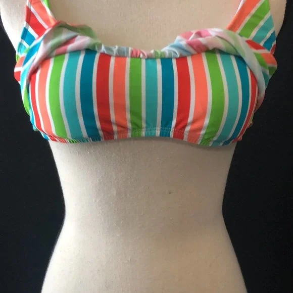 Bikini Lab multi colored top, small - Picture 3 of 9